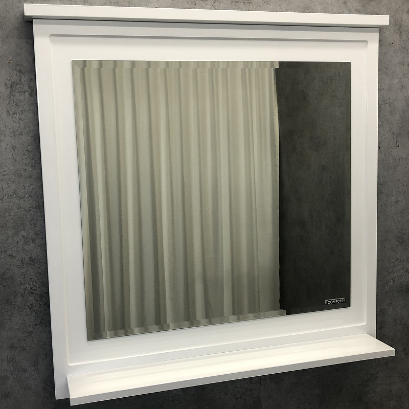 Зеркало белое 80x80см Comforty 00004151059CF