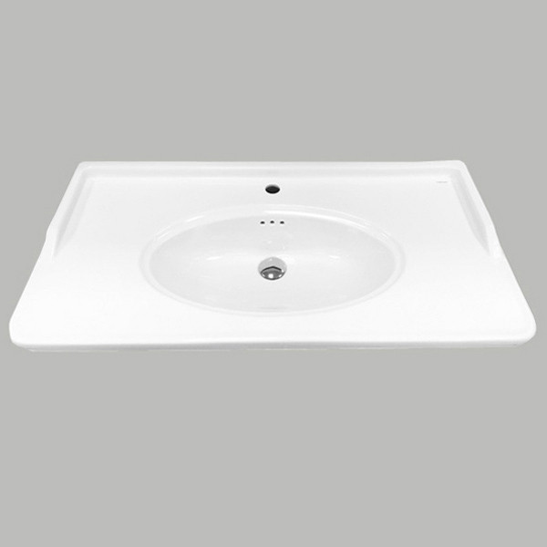 Тумба с раковиной подвесная белая 80см Comforty 00004151060CF