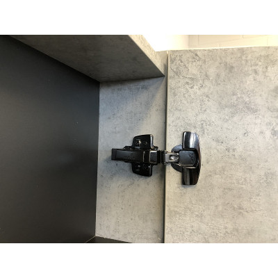 Зеркало-шкаф бетон светлый 60x80см Comforty 00-00004331CF