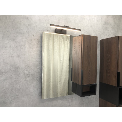 Зеркало-шкаф дуб темный 75x80см Comforty 00004151044CF