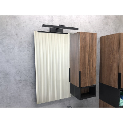 Зеркало-шкаф дуб темный 75x80см Comforty 00004151037CF