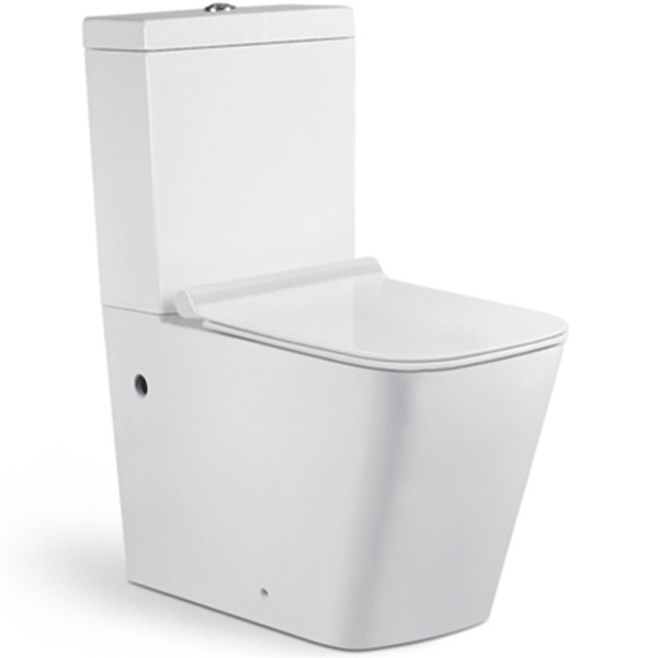 Унитаз-компакт 35.5х69х83.5см белый Timo TK-301