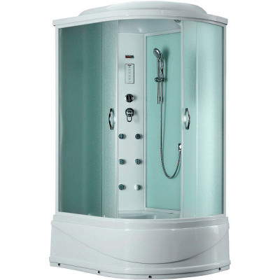 Душевая кабина левая 120х80х218см белая Timo TE-0720 L