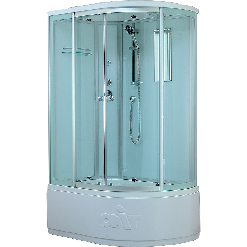Душевая кабина левая 120х85х220см хром Timo T-6620 S L