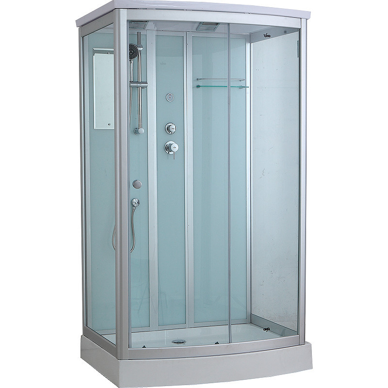Душевая кабина 120х90х220см хром Timo T-6615 S