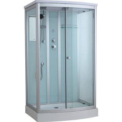 Душевая кабина 120х90х220см хром Timo T-6615 S