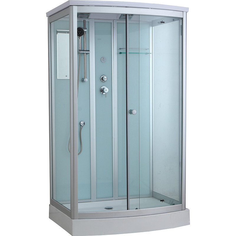 Душевая кабина 120х90х220см хром Timo T-6615 S