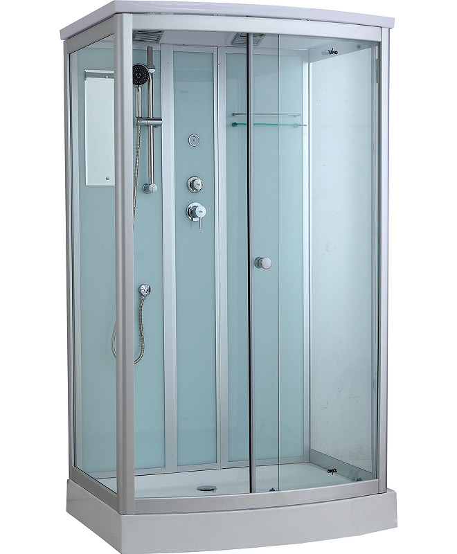 Душевая кабина 120х90х220см хром Timo T-6615 S