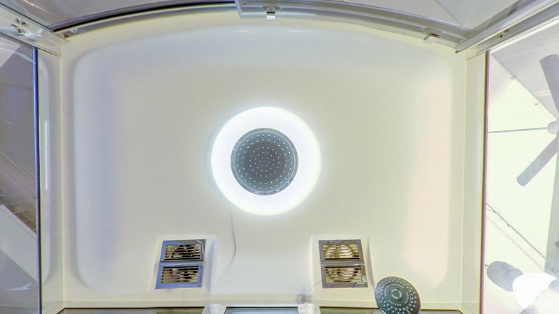 Душевая кабина 120х90х220см хром Timo T-1115