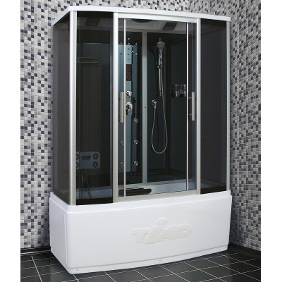 Душевая кабина 140х88х220см хром Timo T-1140