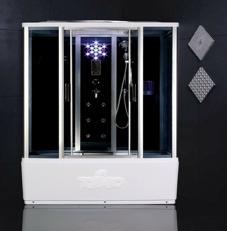 Душевая кабина 170х88х220см хром Timo T-1170
