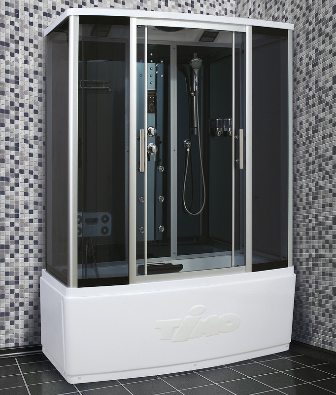 Душевая кабина 170х88х220см хром Timo T-1170