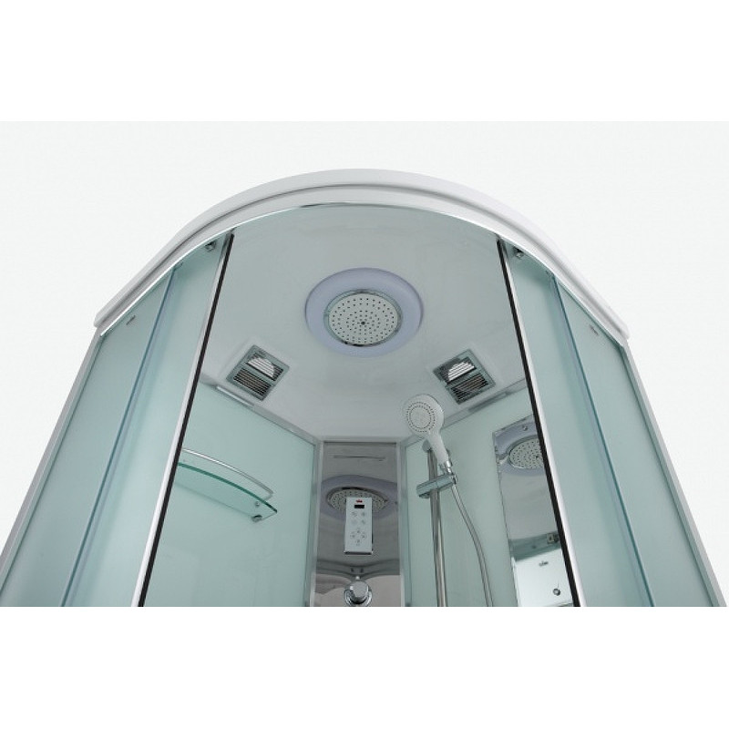 Душевая кабина 100х100х220см хром Timo T-8800 C