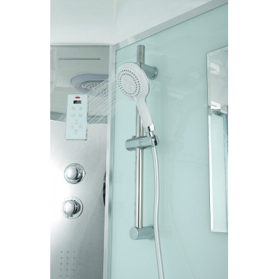 Душевая кабина 100х100х220см хром Timo T-8801 F