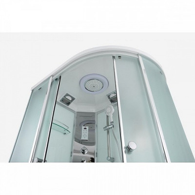 Душевая кабина левая 120х85х220см хром Timo T-8802L C