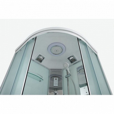 Душевая кабина 90х90х220см хром Timo T-8809 F