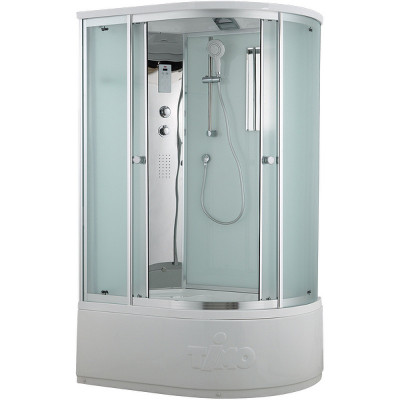 Душевая кабина левая 120х85х220см хром Timo T-8820L F