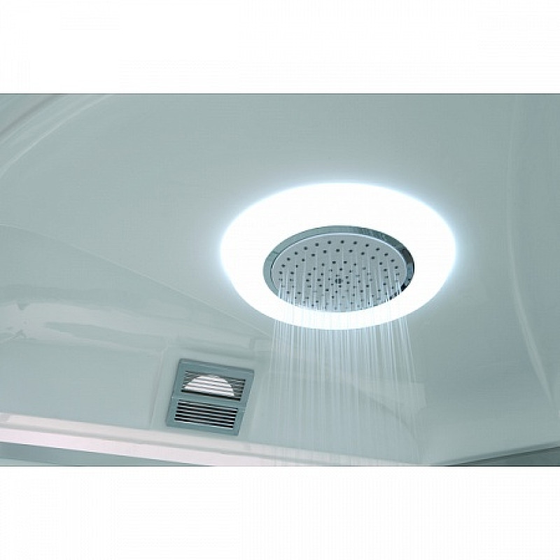 Душевая кабина левая 120х85х220см хром Timo T-8820L F