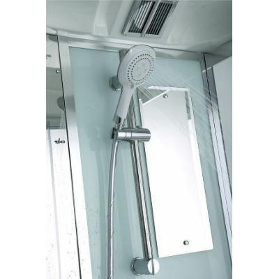 Душевая кабина левая 120х85х220см хром Timo T-8820L F