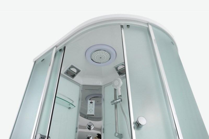 Душевая кабина правая 120х85х220см хром Timo T-8820R F