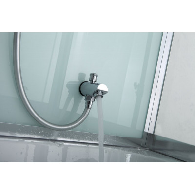 Душевая кабина 135х135х230см хром Timo T-8835 C