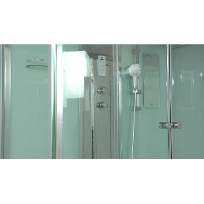 Душевая кабина 170х88х220см хром Timo T-8870 F