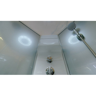 Душевая кабина 100х100х230см хром Timo TL-1503
