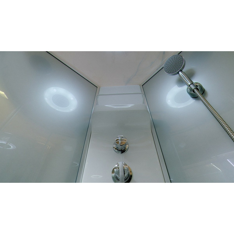 Душевая кабина 100х100х230см хром Timo TL-1503