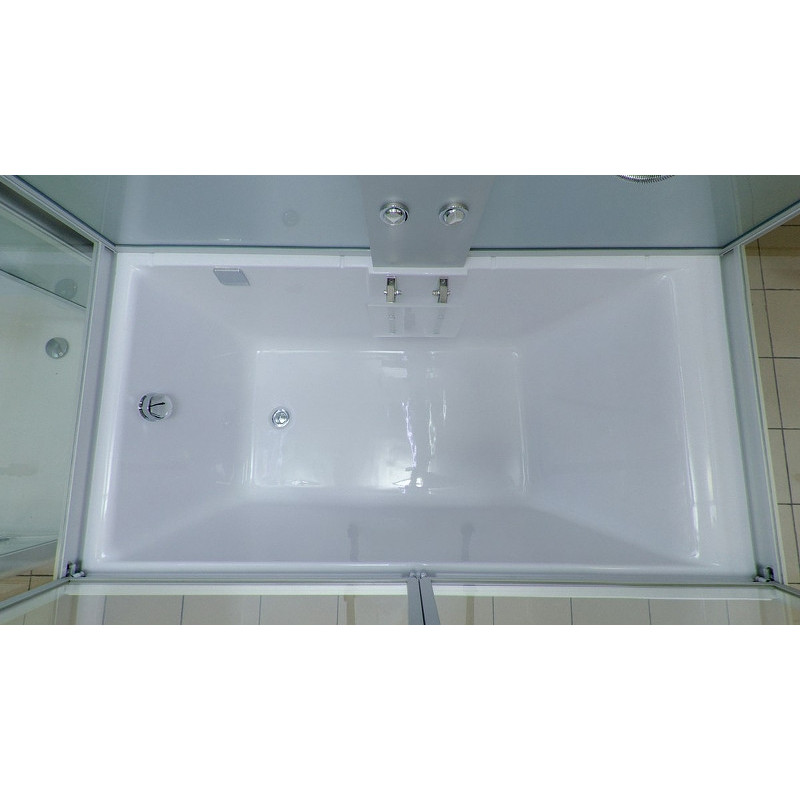 Душевая кабина 168х90х220см хром Timo TL-1506