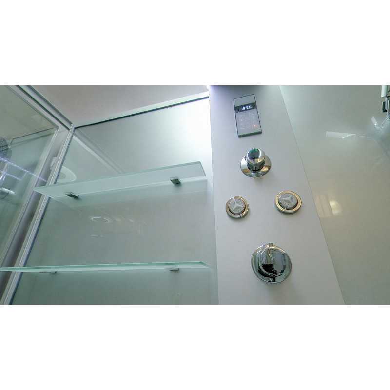 Душевая кабина 168х90х220см хром Timo TL-1506