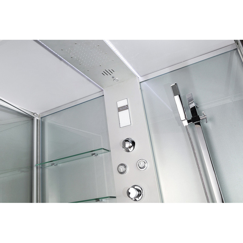 Душевая кабина 168х90х220см хром Timo TL-1506