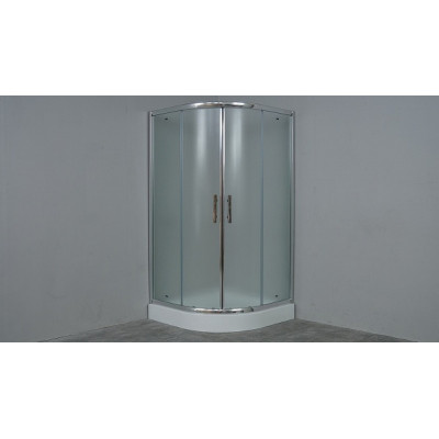 Душевой уголок 100х100х200см хром Timo TL-1101 F