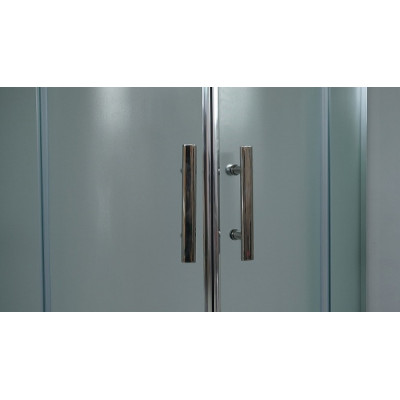 Душевой уголок 100х100х200см хром Timo TL-1101 F