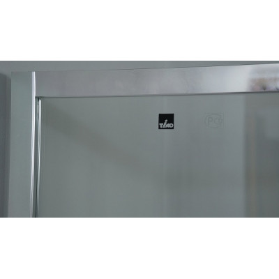 Душевой уголок 100х100х200см хром Timo TL-1101 F
