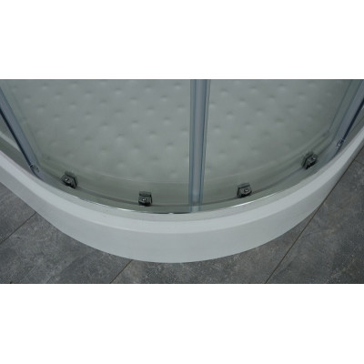 Душевой уголок 100х100х200см хром Timo TL-1101 R
