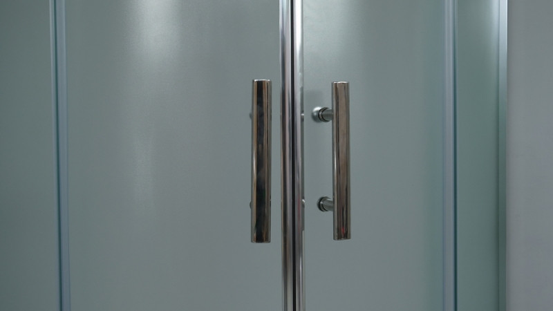 Душевой уголок 80х80х200см хром Timo TL-8001 F