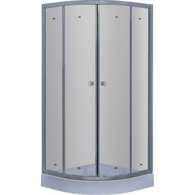 Душевой уголок 90х90х200см хром Timo TL-9001 F