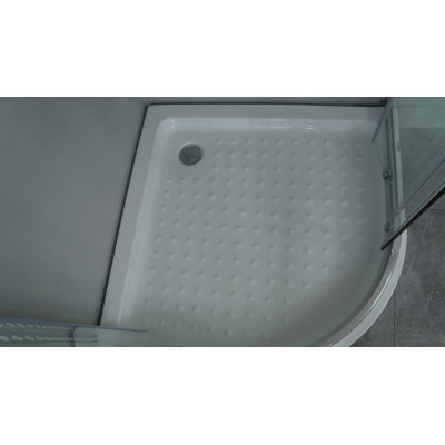 Душевой уголок 90х90х200см хром Timo TL-9001 R