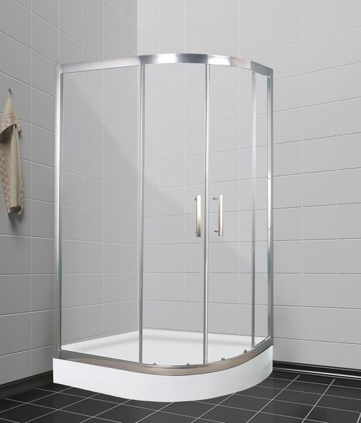 Душевой уголок левый 120х80х185см хром Timo BY-549 L