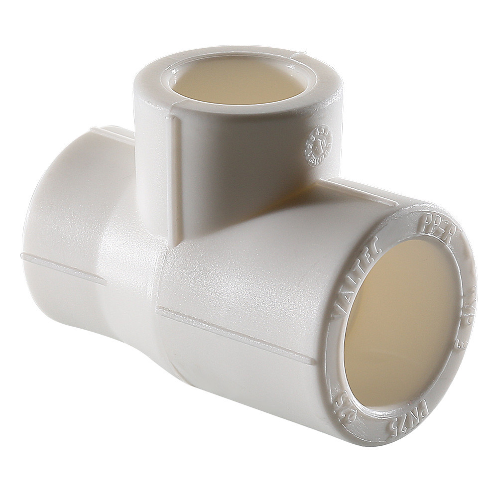 Тройник PPR белый перех.  50 х 20 х 50 VALTEC  VTp.735.0.050020050