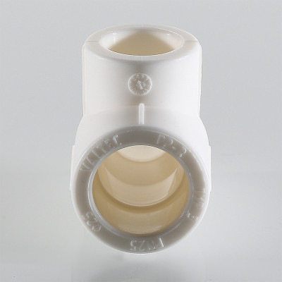 Тройник PPR белый перех.  50 х 20 х 50 VALTEC  VTp.735.0.050020050