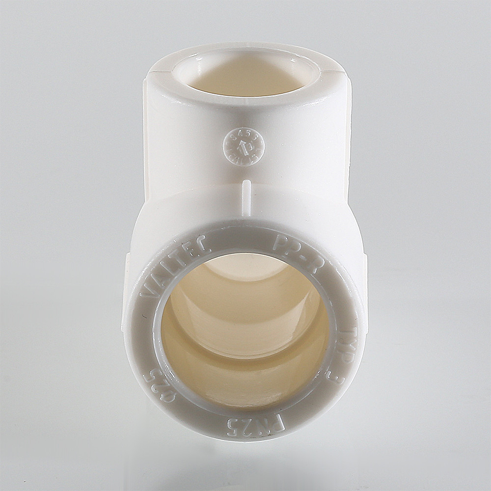 Тройник PPR белый перех.  50 х 20 х 50 VALTEC  VTp.735.0.050020050
