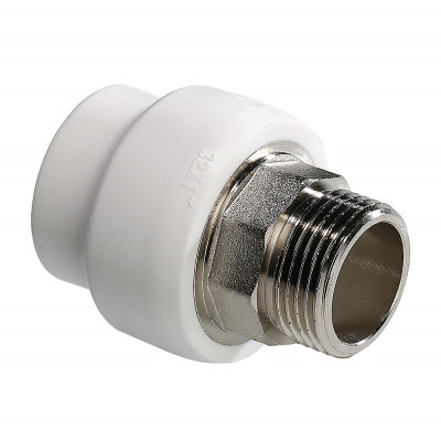 Муфта PPR белая комби.НР  32 х1" под ключ VALTEC VTp.707.0.03206