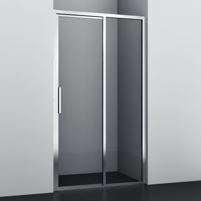 Душевая дверь 120х200см правая хром WasserKraft Lopau 32S05R