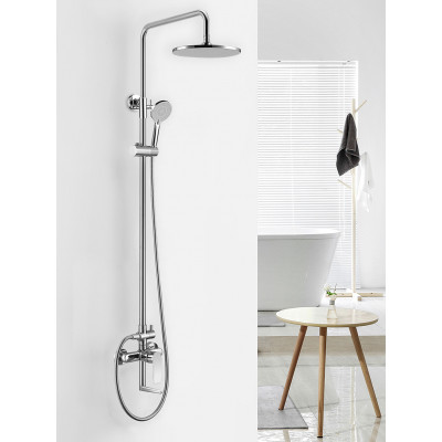 Душевая система хром Abber AF8014