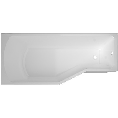 Отдельностоящая акриловая ванна 170х75см белая Marka One Convey 01кон1775л