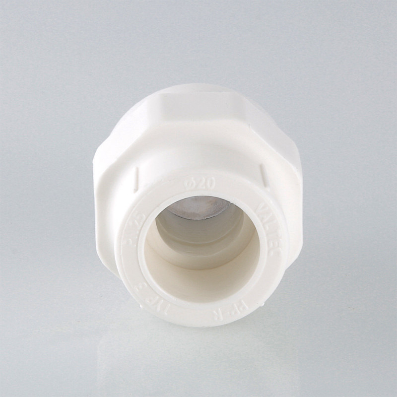 Муфта PPR белая комби.НР 20 х 1/2" VALTEC VTp.701.0.02004