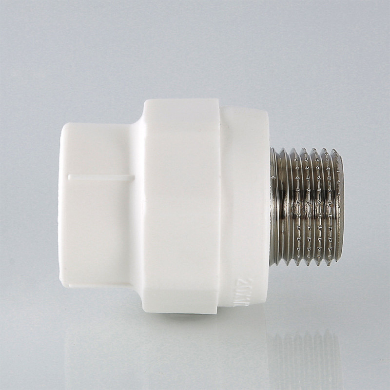 Муфта PPR белая комби.НР 20 х 1/2" VALTEC VTp.701.0.02004