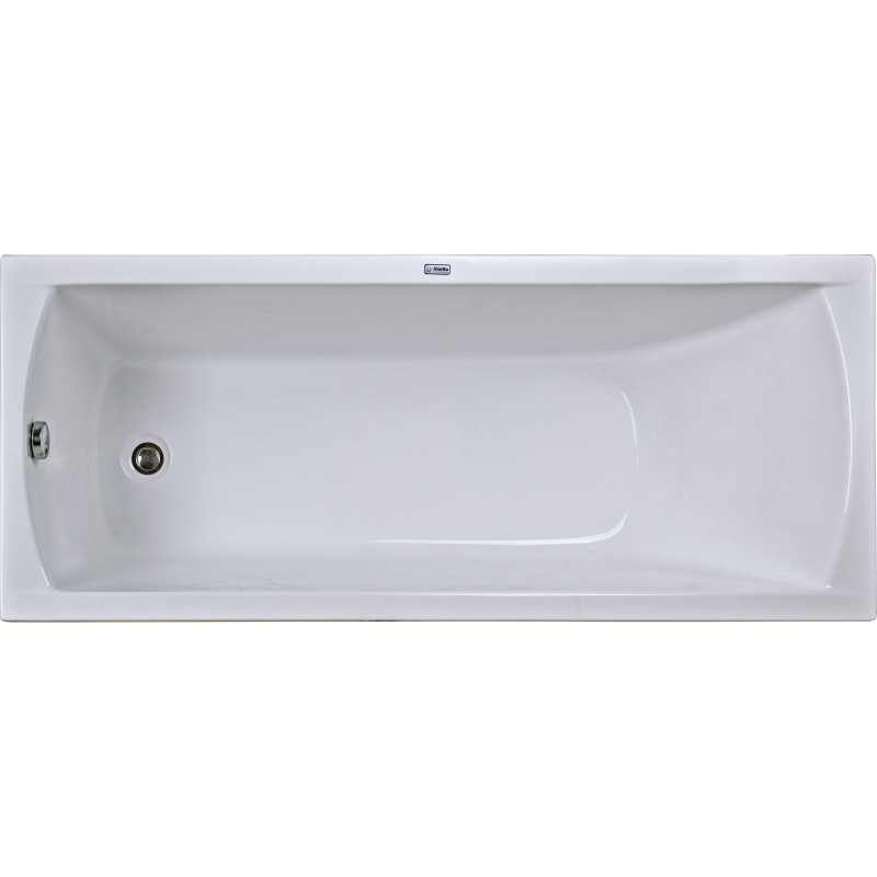 Акриловая ванна 155х70см белая Marka One Modern 01мод15570