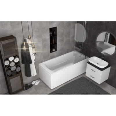 Акриловая ванна 170х75см белая Marka One Prime 01пра1775
